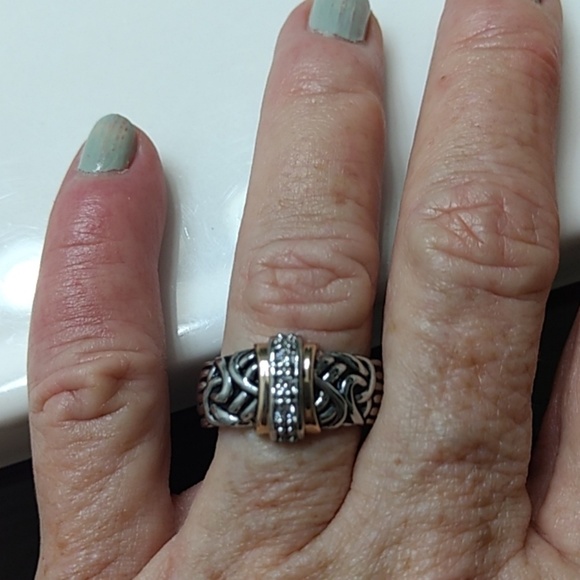 Gold and silver ring nwt - Picture 2 of 2